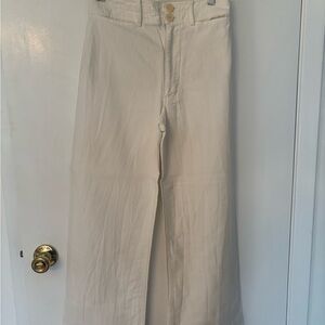 Chino Merida Wide-Leg Cotton Pants